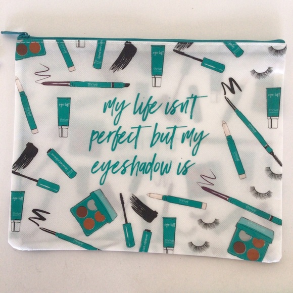 THRIVE CAUSEMETICS MAKEUP TRAVEL POUCHES NWT - Picture 5 of 9